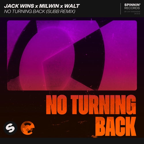 Walt, Milwin, Jack wins - No Turning Back (SUBB Extended Remix) [190295047047]